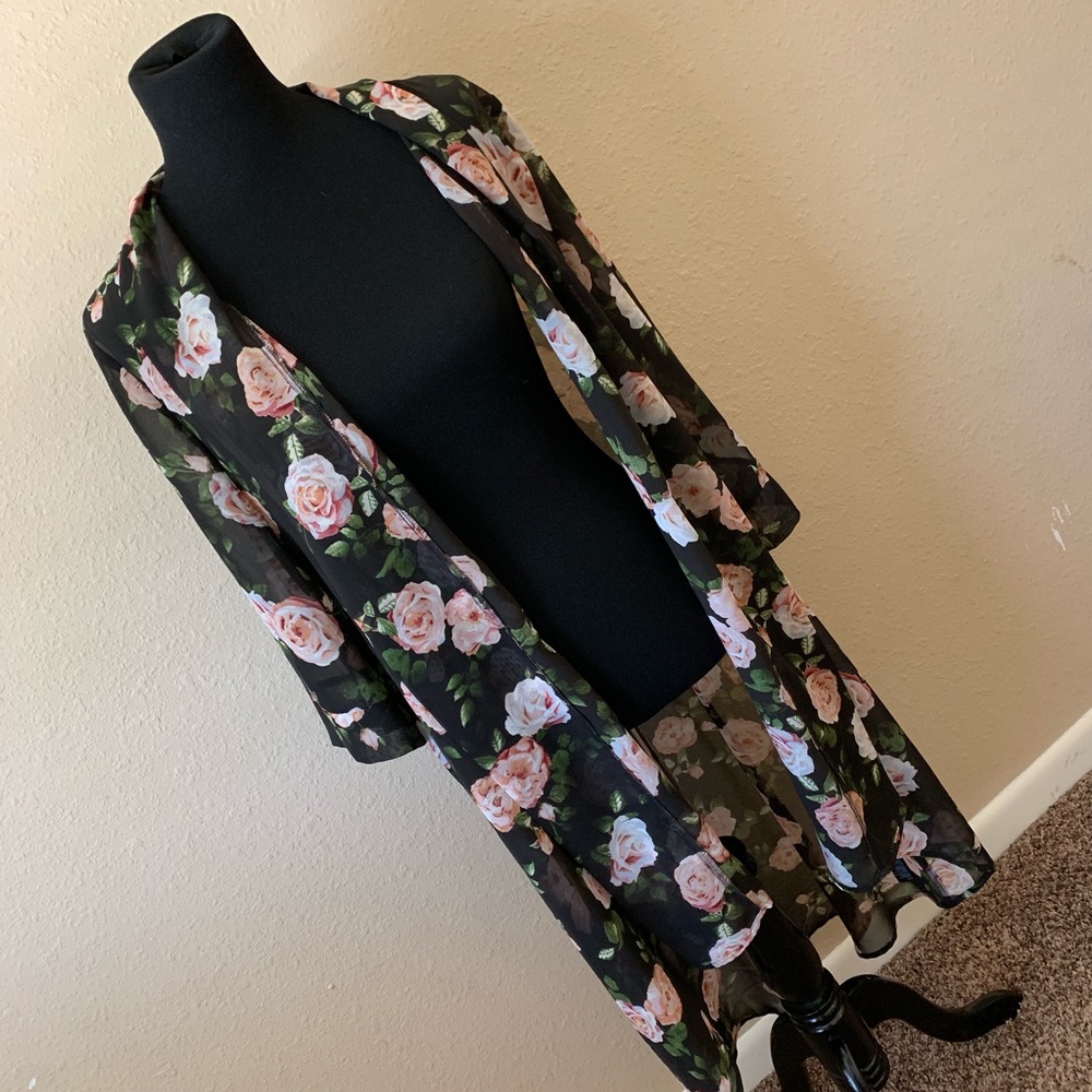Floral kimono